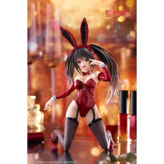 Date A Live V Kurumi Tokisaki Desktop Cute Bunny Ver. Taito Figure
