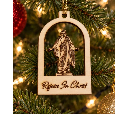 Rejoice In Christ Ornament