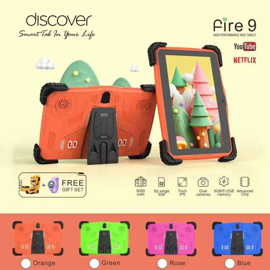 Fire 9 kids tablet