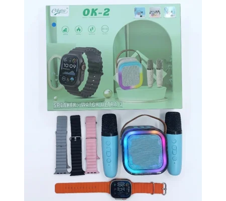 OK-2 smart watch combo