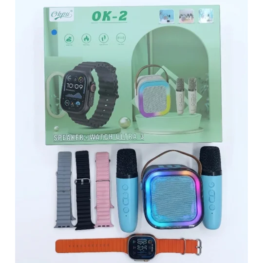 OK-2 smart watch combo