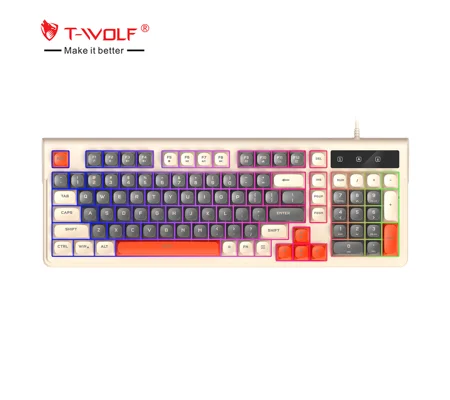 T-wolf wired keyboard