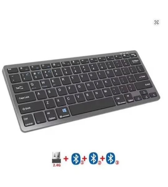 Dual wireless keyboard