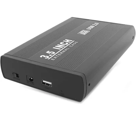 3.5" external case