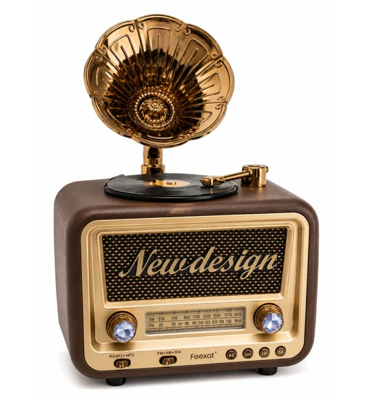 Radio and Bluetooth Vintage speaker