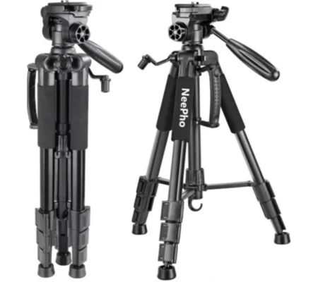 Professional camera and phone tripod stand