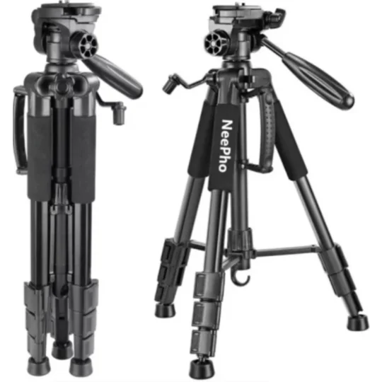 Professional camera and phone tripod stand