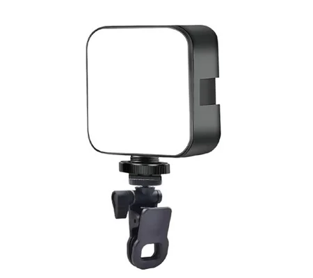 Selfie fill light with clip