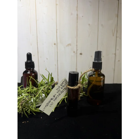 rosemary hair oil- roller, spray, and dropper please specify when you order