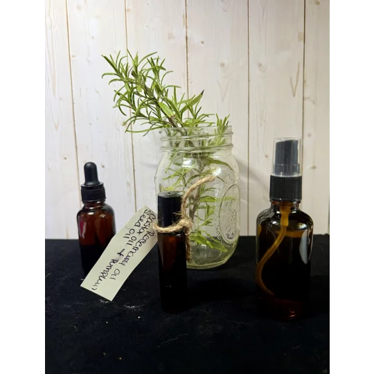 rosemary hair oil- roller, spray, and dropper please specify when you order