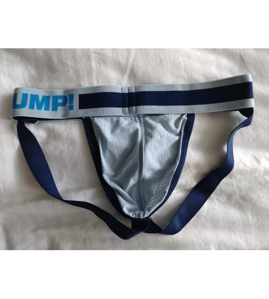 Used Pump! Jockstrap, Light Blue