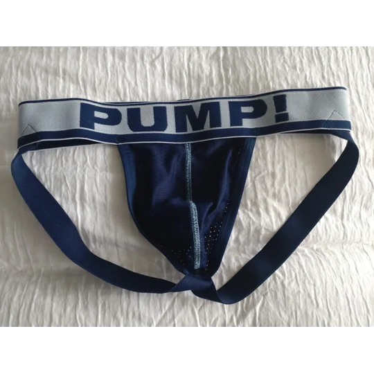 Used Pump! Jockstrap, Blue