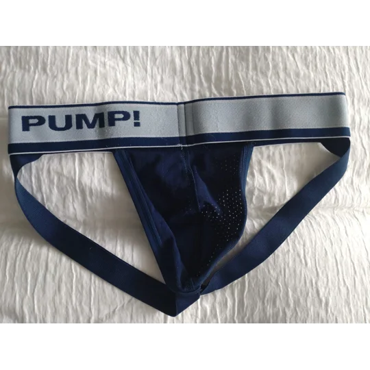Used Pump! Jockstrap, Blue