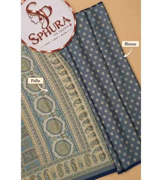 Semi Chiffon fancy saree