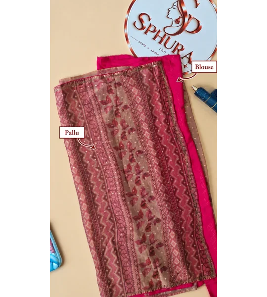 Premium Shimmer Banarasi - Designer saree