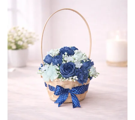 Cesta Azul Sereno