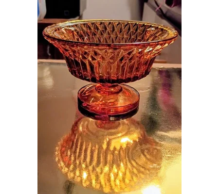 Indiana Glass (BASE ONLY) of a Fairy Lamp