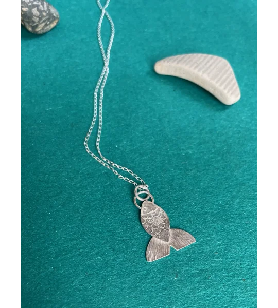 Silver Darlings Fish Necklace