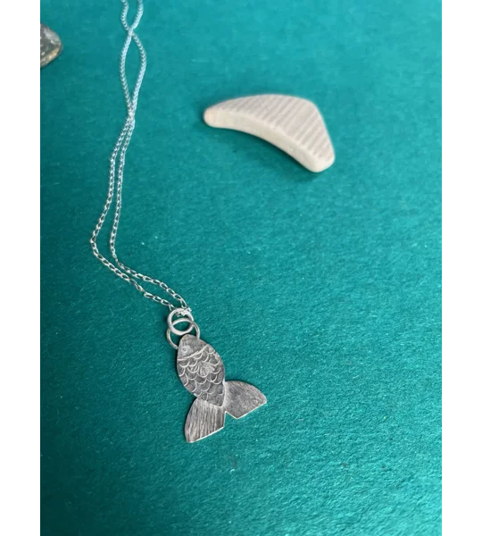 Silver Darlings Fish Necklace