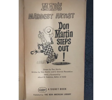 Don Martin Steps Out