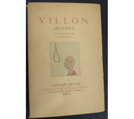 Villon (oeuvres) du Gibert Jeune