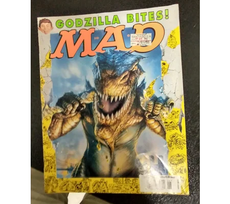 Mad magazine Godzilla bites