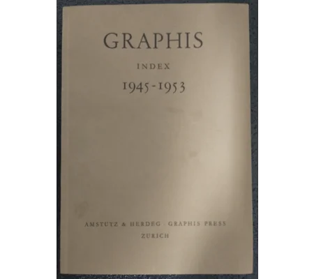 Index Graphis 1945 - 1953