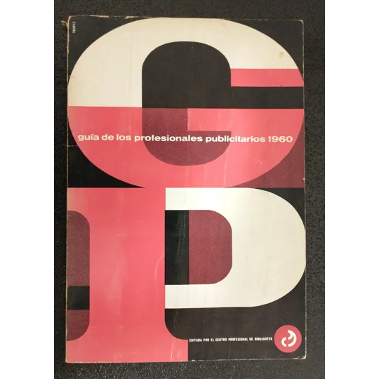 Guia de los profesionales publicitarios 1960