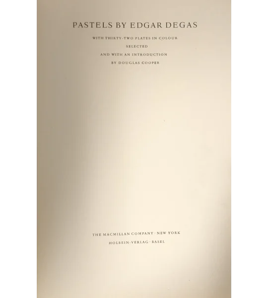 Pastels by Edgar Degas