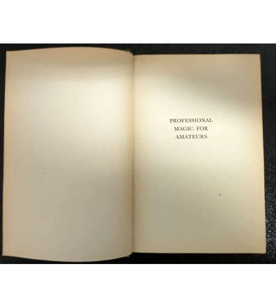 Professional magic for amateurs