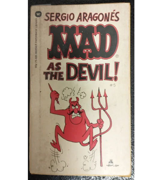9 Sergio Aragonés pocketbooks + Louder than words softcover book