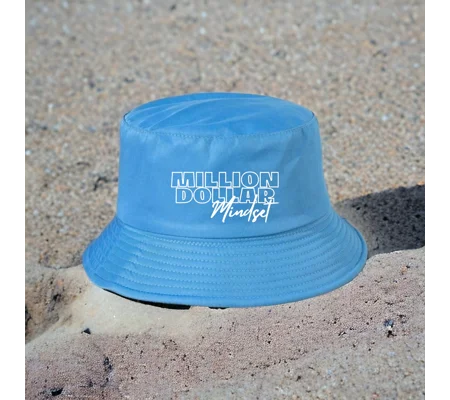 Million dollar mindset bucket hat