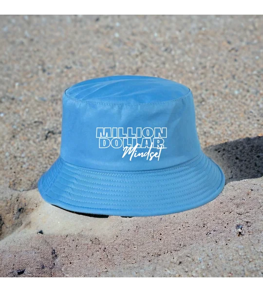 Million dollar mindset bucket hat
