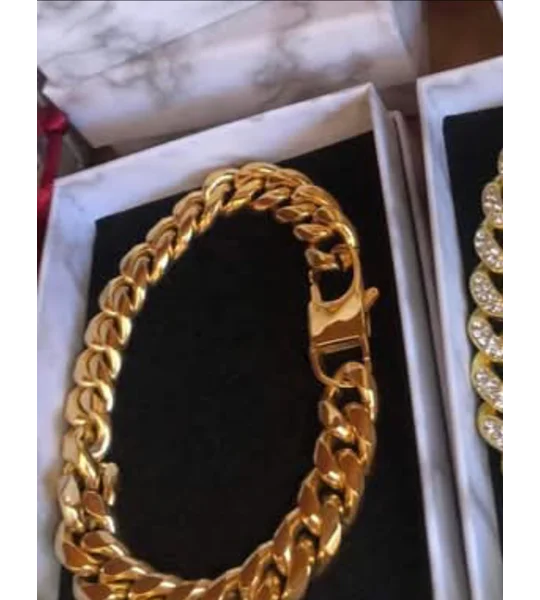 Apollo mid weight cuban link bracelet