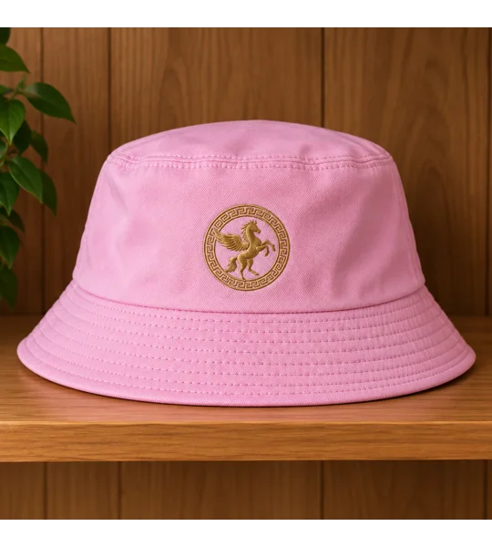 Pink Flex bucket hat