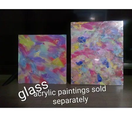 Glass Acrylic Paintings