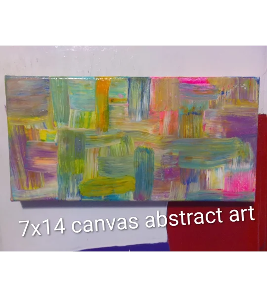 7x14 abstract art