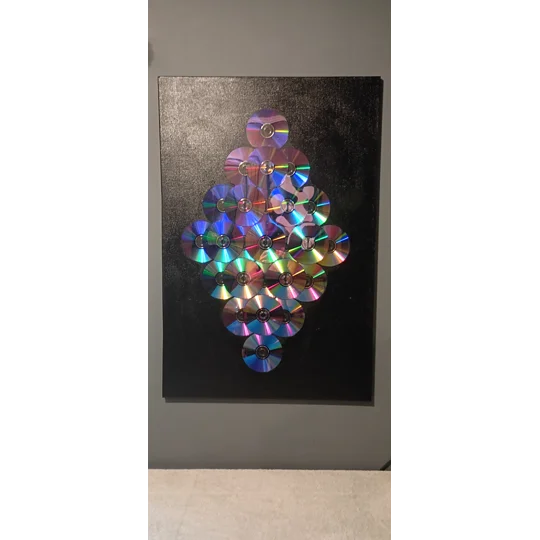 24x36 cd wall art