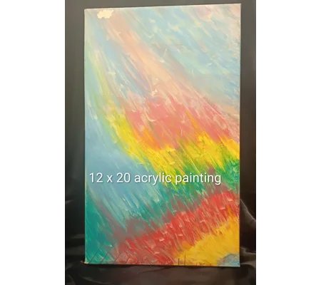 12 x 20 acrylic painting