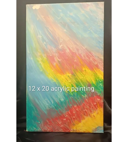 12 x 20 acrylic painting