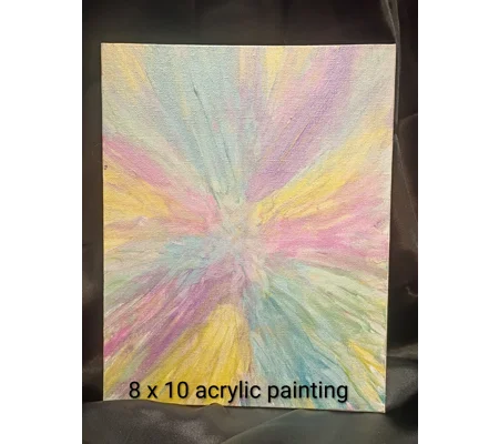 8 x 10 acrylic painting