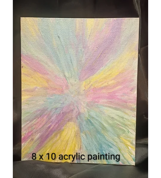 8 x 10 acrylic painting