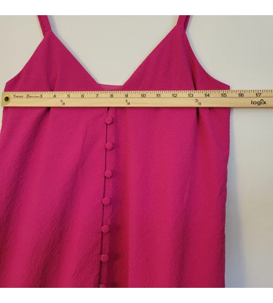 Ted Baker Women’s Luaan Deep Pink Button Through