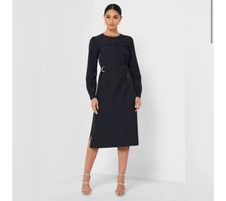 TED BAKER Size 0 (00-US) Blue Navy Aminna Utility
