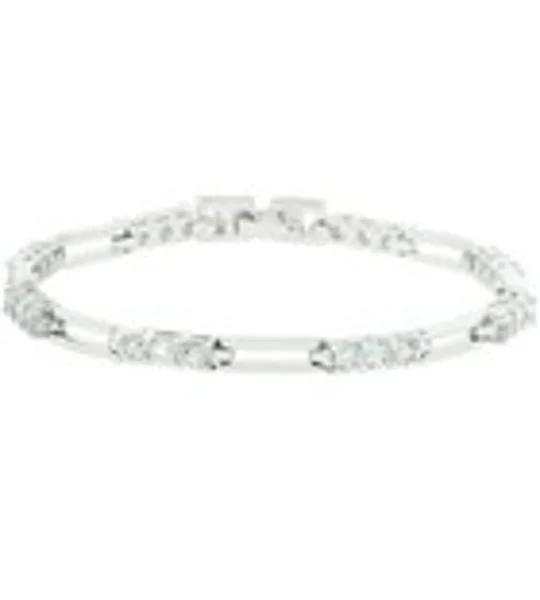 Elegant Triplet Cubic Zirconia Bracelet