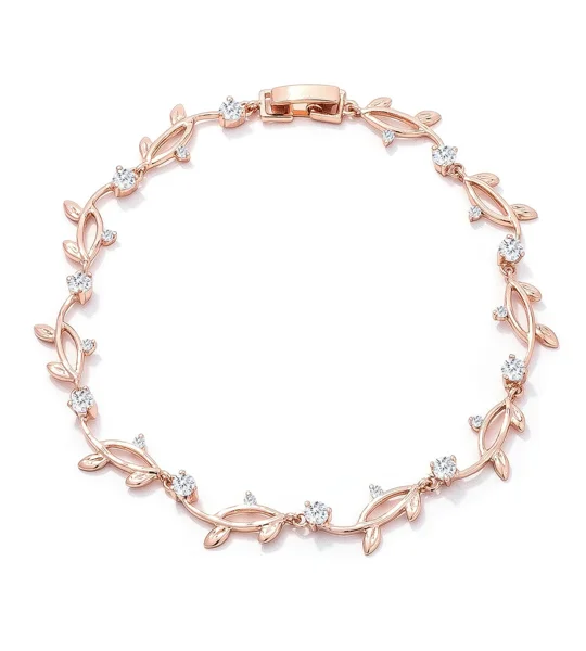 Rose Gold Vine Bracelet