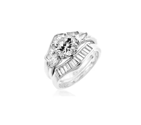 Two-Piece Engagement Ring Set