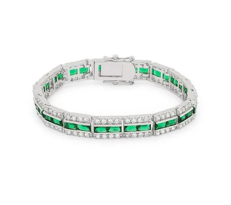 Emerald Tennis Bracelet