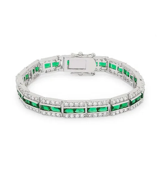 Emerald Tennis Bracelet