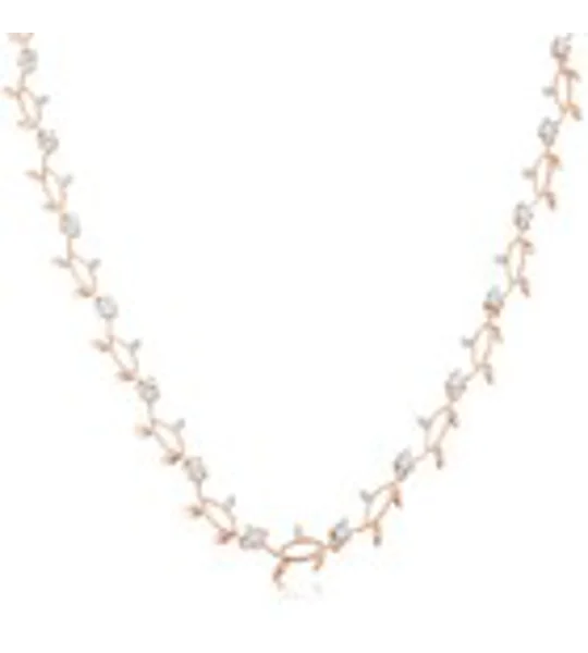Rose Gold Tone Vineyard Necklace